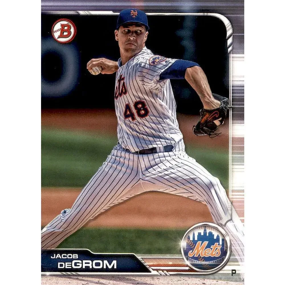 2019 Bowman Jacob deGrom #100 New York Mets